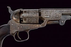 Revolver sul tipo Colt di C. Clement  - Asta Una Vasta Selezione di Armi da Fuoco Americane - Associazione Nazionale - Case d'Asta italiane