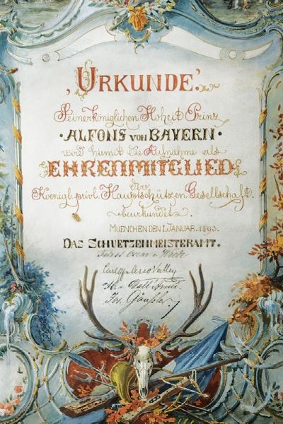 Principe Alfons von Bayern  - Asta Rare Armi Antiche e Militaria da tutto il mondo - Associazione Nazionale - Case d'Asta italiane