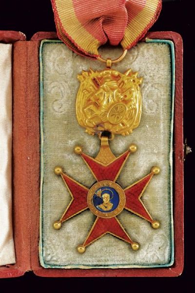 Ordine di San Gregorio Magno  - Asta Rare Armi Antiche e Militaria da tutto il mondo - Associazione Nazionale - Case d'Asta italiane