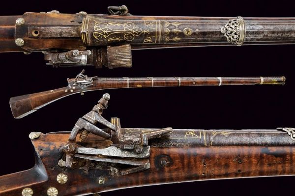 Interessante tufenk alla micheletta  - Asta Rare Armi Antiche e Militaria da tutto il mondo - Associazione Nazionale - Case d'Asta italiane