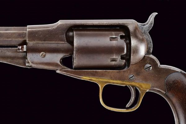 Remington 1861 Navy Revolver Old Model Navy  - Asta Rare Armi Antiche e Militaria da tutto il mondo - Associazione Nazionale - Case d'Asta italiane