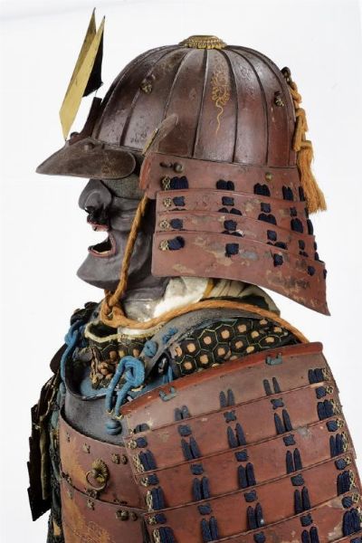 Armatura da samurai di tipo Okegawa Do  - Asta Rare Armi Antiche e Militaria da tutto il mondo - Associazione Nazionale - Case d'Asta italiane