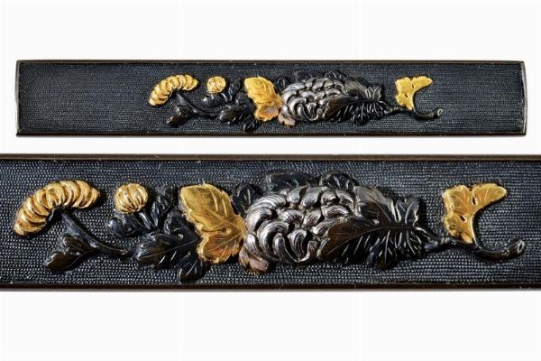 Bellissima kozuka con certificato NBTHK  - Asta Rare Armi Antiche e Militaria da tutto il mondo - Associazione Nazionale - Case d'Asta italiane