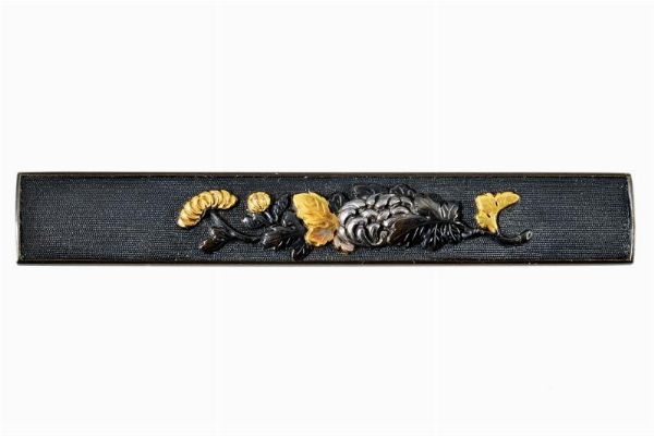 Bellissima kozuka con certificato NBTHK  - Asta Rare Armi Antiche e Militaria da tutto il mondo - Associazione Nazionale - Case d'Asta italiane