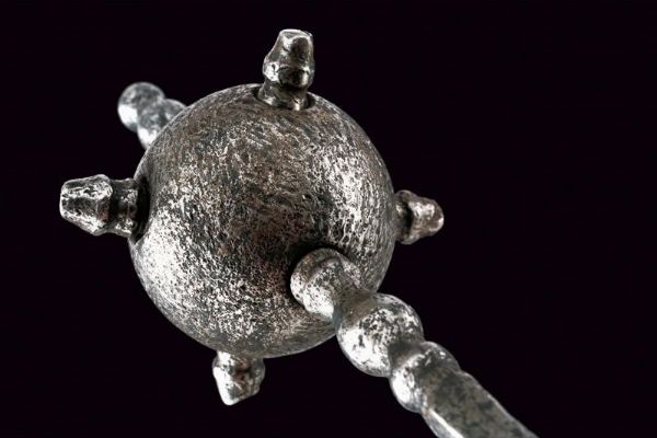 Piccola mazza a forma di aspersorio  - Asta Rare Armi Antiche e Militaria da tutto il mondo - Associazione Nazionale - Case d'Asta italiane