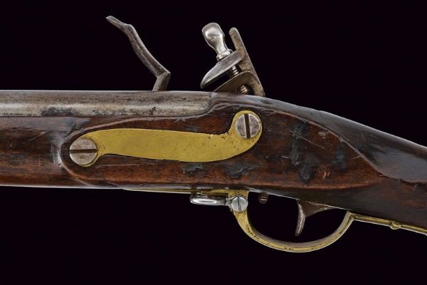 Fucile a pietra focaia da fanteria Mod. 1798/99 con baionetta  - Asta Rare Armi Antiche e Militaria da tutto il mondo - Associazione Nazionale - Case d'Asta italiane