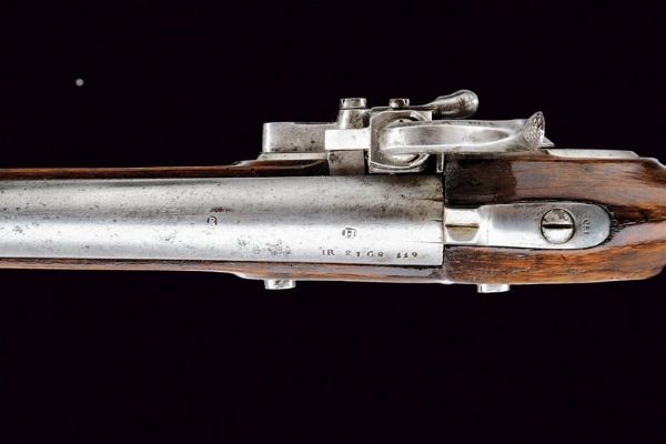 Fucile Augustin Mod. 1842 da fanteria con baionetta  - Asta Rare Armi Antiche e Militaria da tutto il mondo - Associazione Nazionale - Case d'Asta italiane