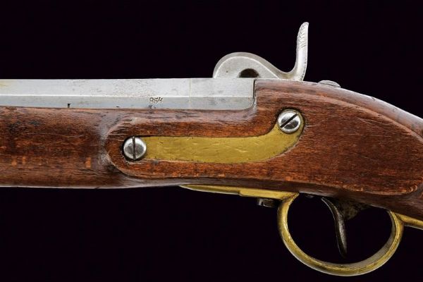 Kammerbuchse Mod. 1849 con sistema Augustin con baionetta  - Asta Rare Armi Antiche e Militaria da tutto il mondo - Associazione Nazionale - Case d'Asta italiane