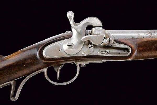 Carabina da cavalleria mod. 1851 con sistema Augustin  - Asta Rare Armi Antiche e Militaria da tutto il mondo - Associazione Nazionale - Case d'Asta italiane