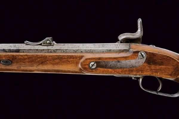 Jagerstutzen Mod. 1854 Lorenz  - Asta Rare Armi Antiche e Militaria da tutto il mondo - Associazione Nazionale - Case d'Asta italiane