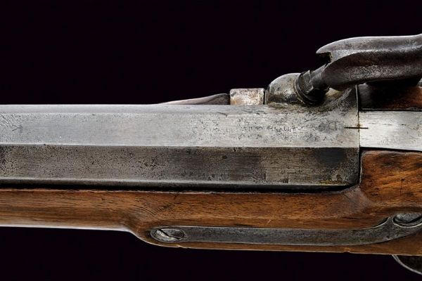 Jagerstutzen Lorenz Mod. 1854 con baionetta  - Asta Rare Armi Antiche e Militaria da tutto il mondo - Associazione Nazionale - Case d'Asta italiane