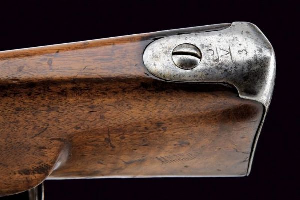 Jagerstutzen Lorenz Mod. 1854 con baionetta a sciabola  - Asta Rare Armi Antiche e Militaria da tutto il mondo - Associazione Nazionale - Case d'Asta italiane