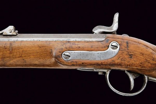 Dornstutzen mod. 1854 (Lorenz) con baionetta  - Asta Rare Armi Antiche e Militaria da tutto il mondo - Associazione Nazionale - Case d'Asta italiane