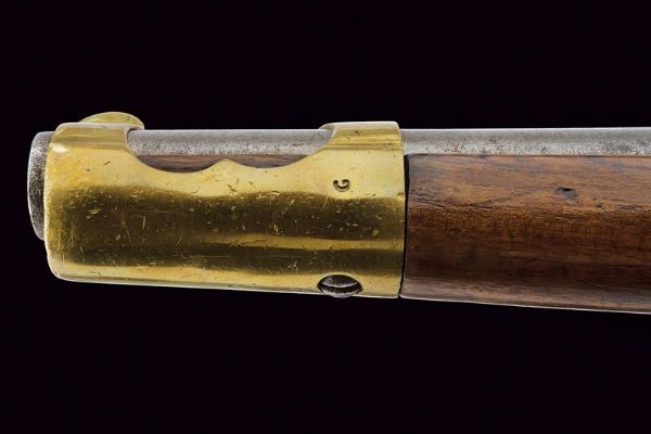 Pistola a pietra focaia da cavalleria convertita a sistema Console  - Asta Rare Armi Antiche e Militaria da tutto il mondo - Associazione Nazionale - Case d'Asta italiane