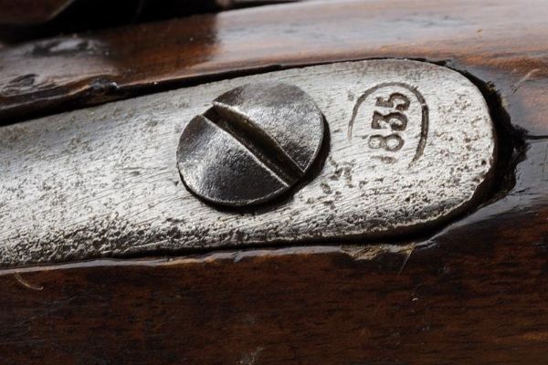 Pistola a pietra focaia da cavalleria convertita a sistema Console  - Asta Rare Armi Antiche e Militaria da tutto il mondo - Associazione Nazionale - Case d'Asta italiane