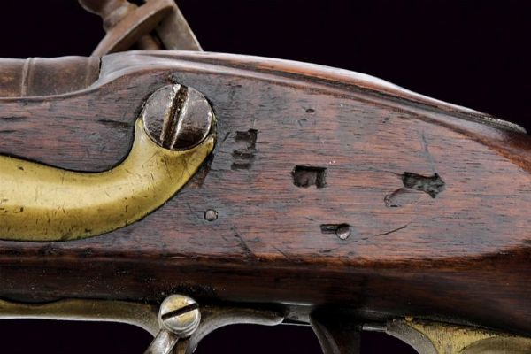 Fucile Brown Bess a pietra focaia con baionetta  - Asta Rare Armi Antiche e Militaria da tutto il mondo - Associazione Nazionale - Case d'Asta italiane