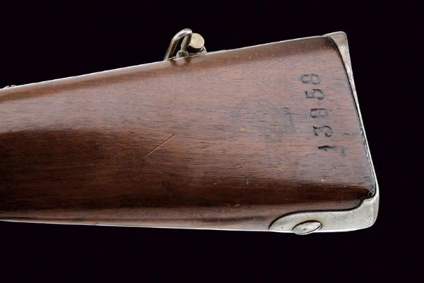 Rara carabina da bersaglieri a luminello Mod. 1856 con baionetta  - Asta Rare Armi Antiche e Militaria da tutto il mondo - Associazione Nazionale - Case d'Asta italiane