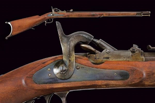 Fucile Milbank-Amsler Mod. 1851/63  - Asta Rare Armi Antiche e Militaria da tutto il mondo - Associazione Nazionale - Case d'Asta italiane