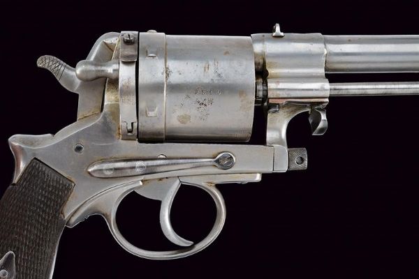 Revolver Gasser Mod. 1870 con fondina  - Asta Rare Armi Antiche e Militaria da tutto il mondo - Associazione Nazionale - Case d'Asta italiane