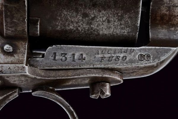 Revolver a spillo Glisenti Lungo  - Asta Rare Armi Antiche e Militaria da tutto il mondo - Associazione Nazionale - Case d'Asta italiane