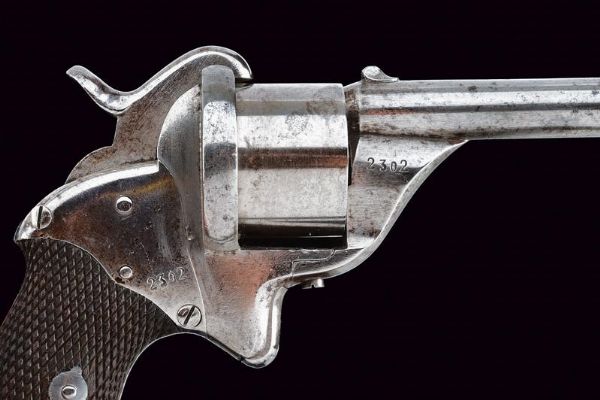 Revolver Mazzocchi a spillo da gendarmeria  - Asta Rare Armi Antiche e Militaria da tutto il mondo - Associazione Nazionale - Case d'Asta italiane