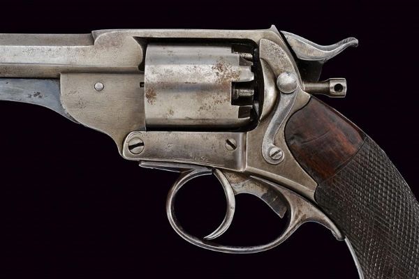 Revolver Kerr a luminello di produzione belga  - Asta Rare Armi Antiche e Militaria da tutto il mondo - Associazione Nazionale - Case d'Asta italiane