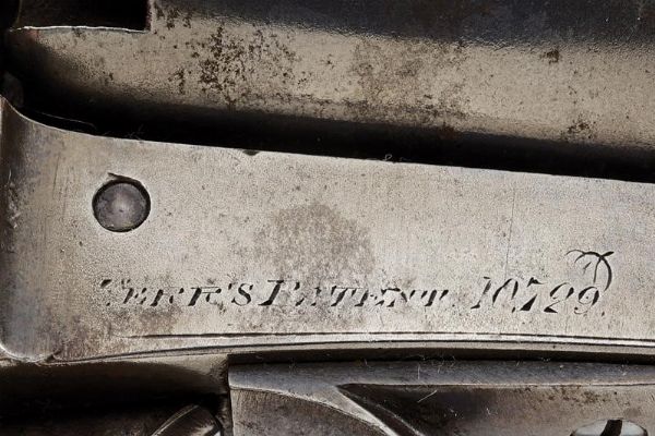 Revolver Kerr a luminello di produzione belga  - Asta Rare Armi Antiche e Militaria da tutto il mondo - Associazione Nazionale - Case d'Asta italiane