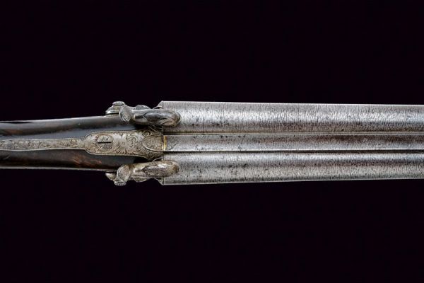 Doppietta a spillo di Lefaucheux  - Asta Rare Armi Antiche e Militaria da tutto il mondo - Associazione Nazionale - Case d'Asta italiane