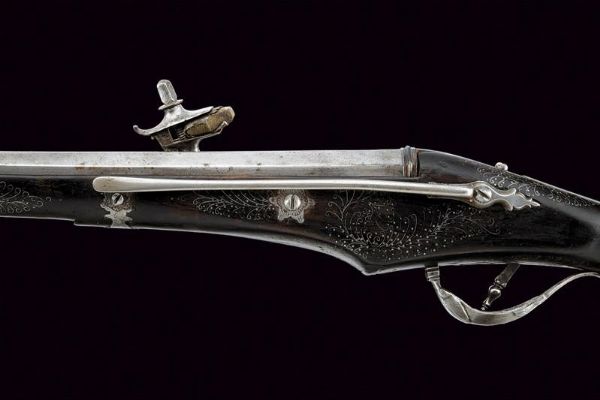 Bella pistola a ruota di Ferlach  - Asta Rare Armi Antiche e Militaria da tutto il mondo - Associazione Nazionale - Case d'Asta italiane