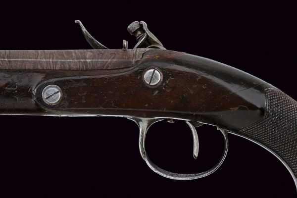 Pistola a pietra focaia di J. Probin  - Asta Rare Armi Antiche e Militaria da tutto il mondo - Associazione Nazionale - Case d'Asta italiane