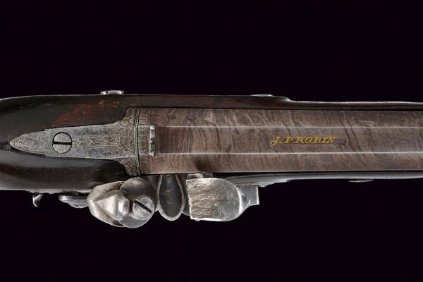 Pistola a pietra focaia di J. Probin  - Asta Rare Armi Antiche e Militaria da tutto il mondo - Associazione Nazionale - Case d'Asta italiane