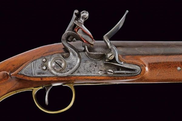 Pistola a pietra focaia di Twigg  - Asta Rare Armi Antiche e Militaria da tutto il mondo - Associazione Nazionale - Case d'Asta italiane