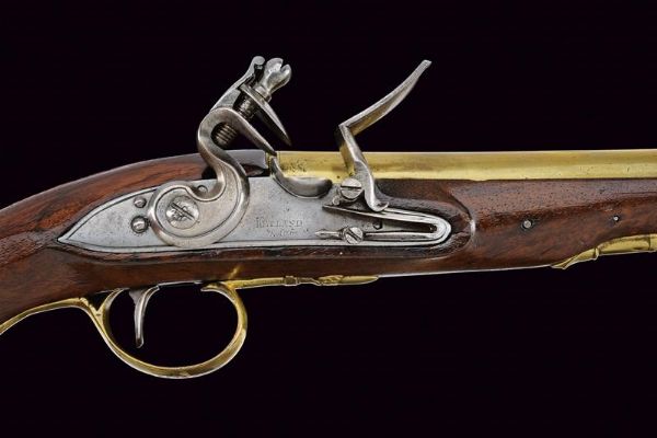 Pistola a pietra focaia da marina di Ketland  - Asta Rare Armi Antiche e Militaria da tutto il mondo - Associazione Nazionale - Case d'Asta italiane