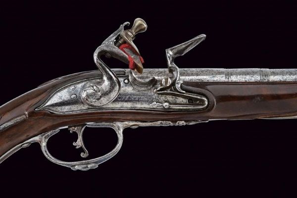 Pistola a pietra focaia di Fiorentino  - Asta Rare Armi Antiche e Militaria da tutto il mondo - Associazione Nazionale - Case d'Asta italiane