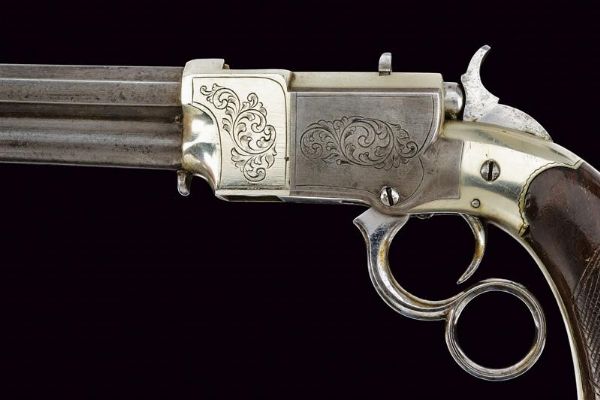 Rara pistola a leva Venditti  - Asta Rare Armi Antiche e Militaria da tutto il mondo - Associazione Nazionale - Case d'Asta italiane