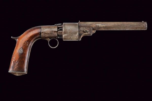 Revolver di transizione a luminello  - Asta Rare Armi Antiche e Militaria da tutto il mondo - Associazione Nazionale - Case d'Asta italiane