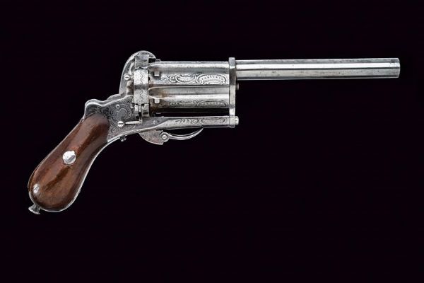 Pepperbox revolver a spillo  - Asta Rare Armi Antiche e Militaria da tutto il mondo - Associazione Nazionale - Case d'Asta italiane