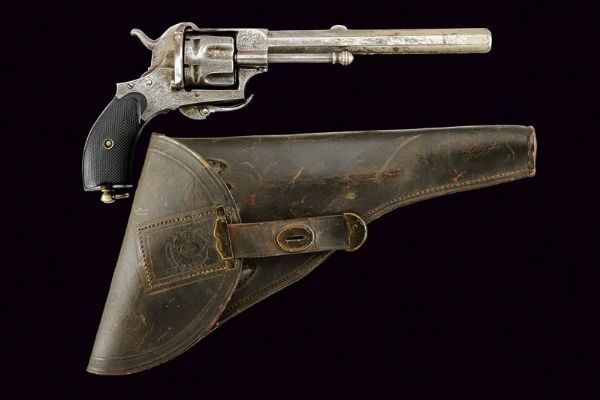 Revolver a spillo The Protector  - Asta Rare Armi Antiche e Militaria da tutto il mondo - Associazione Nazionale - Case d'Asta italiane