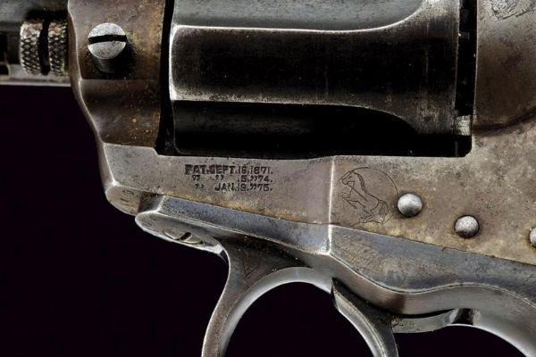 Colt model 1877 Lightning D. A. Revolver  - Asta Rare Armi Antiche e Militaria da tutto il mondo - Associazione Nazionale - Case d'Asta italiane