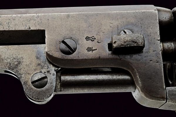 A Colt Model 1851 Navy Revolver  - Asta Rare Armi Antiche e Militaria da tutto il mondo - Associazione Nazionale - Case d'Asta italiane