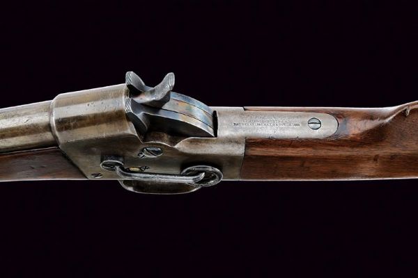 Remington Single Shot Breech-Loading Carbine  - Asta Rare Armi Antiche e Militaria da tutto il mondo - Associazione Nazionale - Case d'Asta italiane