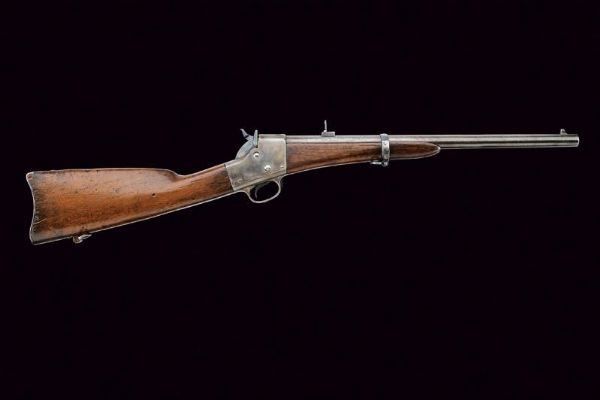 Remington Single Shot Breech-Loading Carbine  - Asta Rare Armi Antiche e Militaria da tutto il mondo - Associazione Nazionale - Case d'Asta italiane