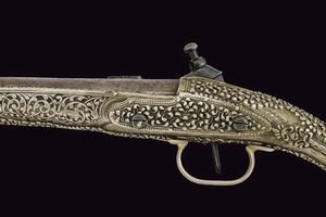 Pistola alla micheletta  - Asta Rare Armi Antiche e Militaria da tutto il mondo - Associazione Nazionale - Case d'Asta italiane