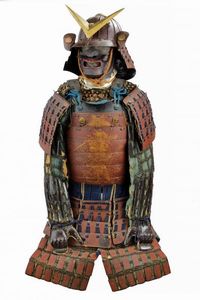 Armatura da samurai di tipo Okegawa Do  - Asta Rare Armi Antiche e Militaria da tutto il mondo - Associazione Nazionale - Case d'Asta italiane