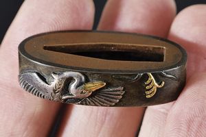 Fuchi-kashira  - Asta Rare Armi Antiche e Militaria da tutto il mondo - Associazione Nazionale - Case d'Asta italiane