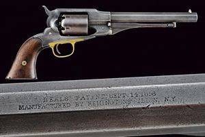 Remington-Beals Army Model Revolver  - Asta Rare Armi Antiche e Militaria da tutto il mondo - Associazione Nazionale - Case d'Asta italiane