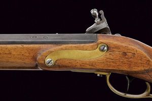 Jagerstutzen Mod. 1807/35 Console con baionetta  - Asta Rare Armi Antiche e Militaria da tutto il mondo - Associazione Nazionale - Case d'Asta italiane