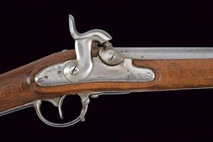 Fucile a luminello convertito da sistema Augustin con baionetta  - Asta Rare Armi Antiche e Militaria da tutto il mondo - Associazione Nazionale - Case d'Asta italiane