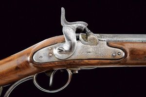 Jagerstutzen Lorenz Mod. 1854 con baionetta  - Asta Rare Armi Antiche e Militaria da tutto il mondo - Associazione Nazionale - Case d'Asta italiane