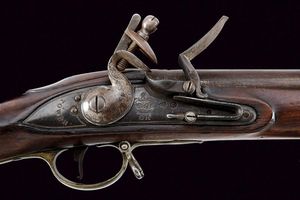 Fucile Brown Bess a pietra focaia con baionetta  - Asta Rare Armi Antiche e Militaria da tutto il mondo - Associazione Nazionale - Case d'Asta italiane